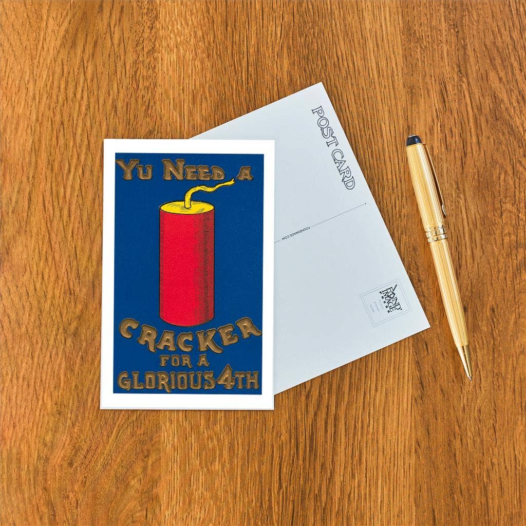 Found Image Press - Vendita all'ingrosso Cartoline - Cartolina JF-46 Yu Need a Cracker1