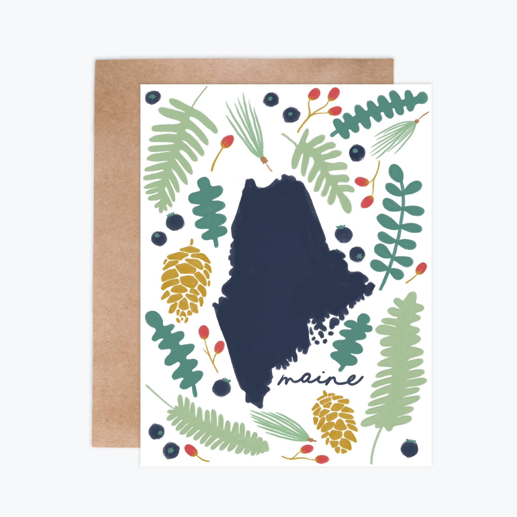 Tandem For Two – Engroshandel Brevpapir/sæt med noteskort – Maine Fresh State - Notecards