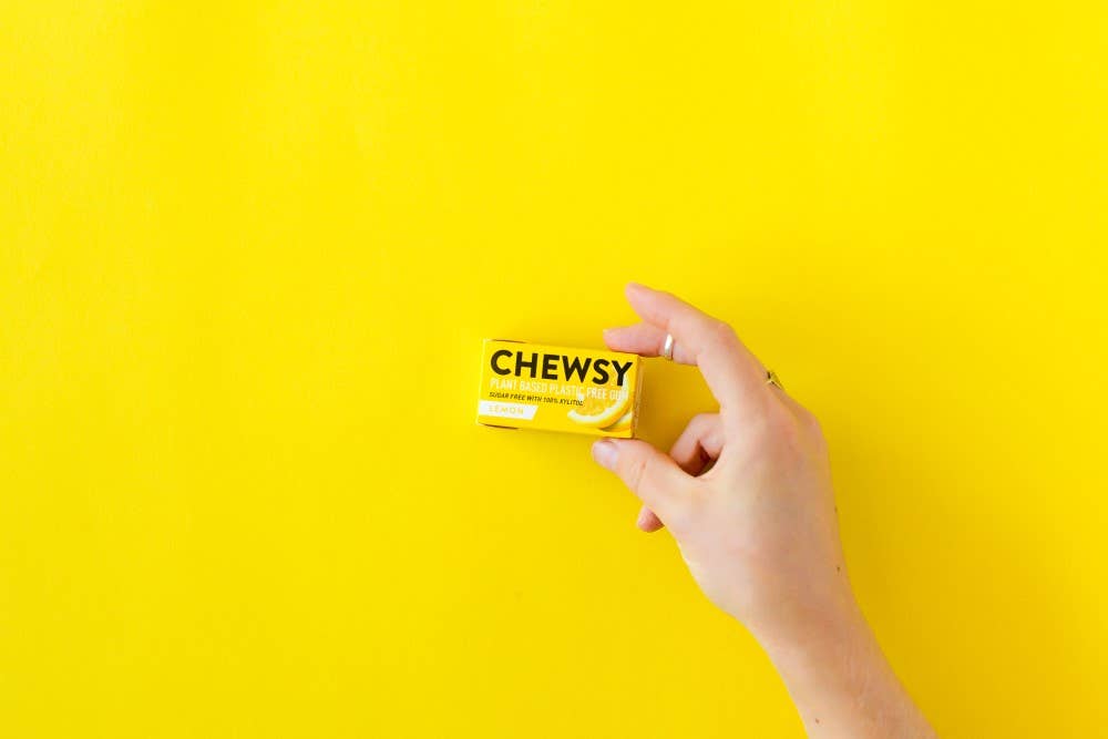 Chewsy – wholesale Chewing gum – Chewsy Lemon Gum9