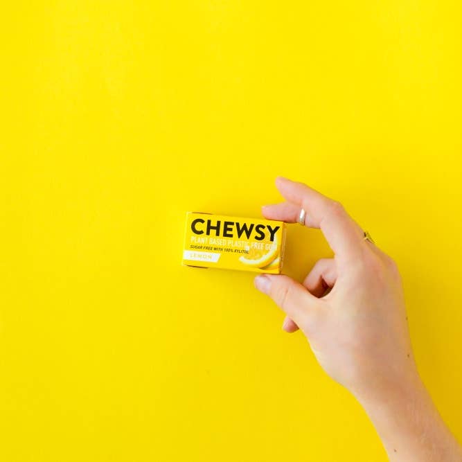 Chewsy – wholesale Chewing gum – Chewsy Lemon Gum9