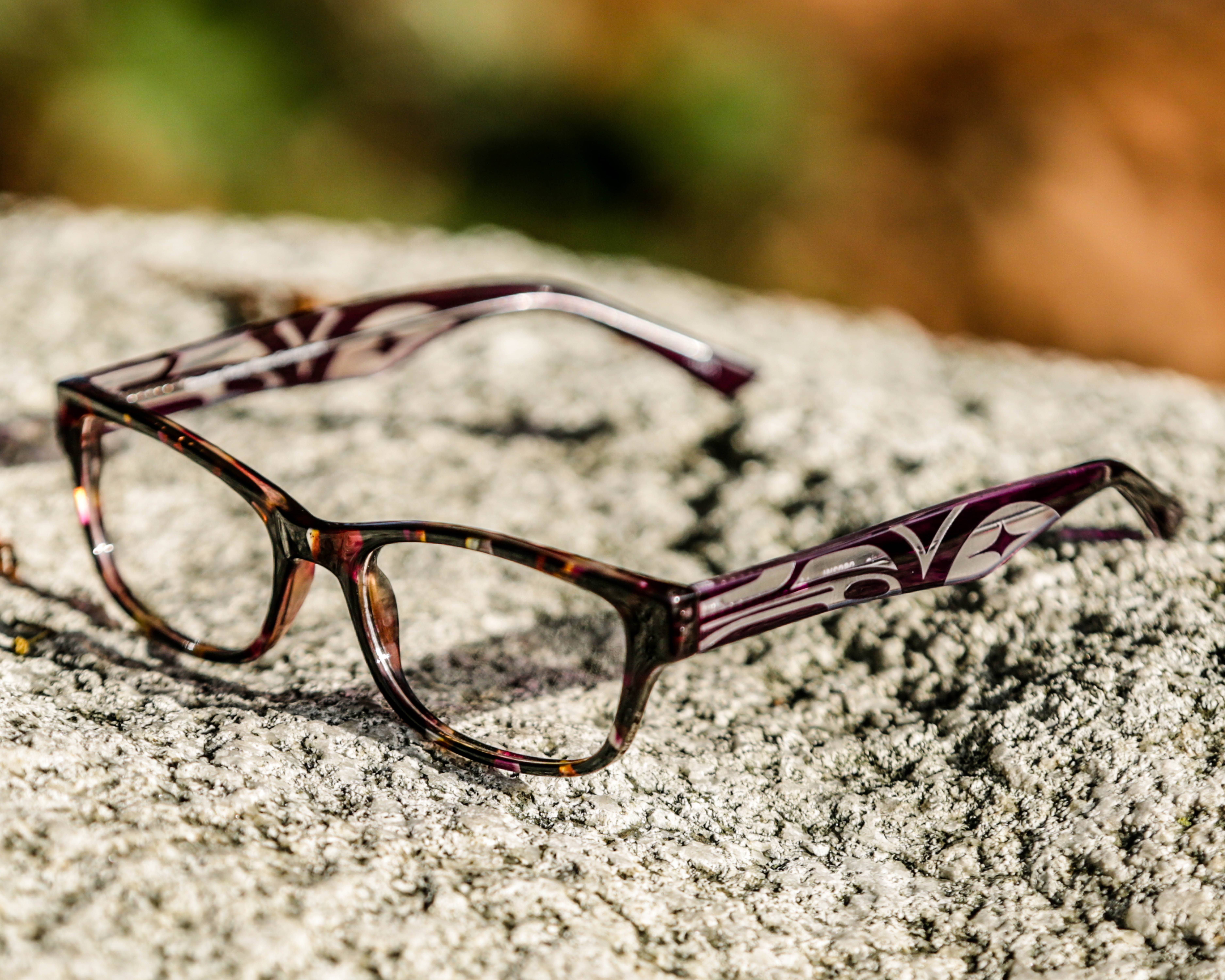 AYA - Vente Lunettes de vue – femme - Chris Lunettes de lecture - Tortue Violet2