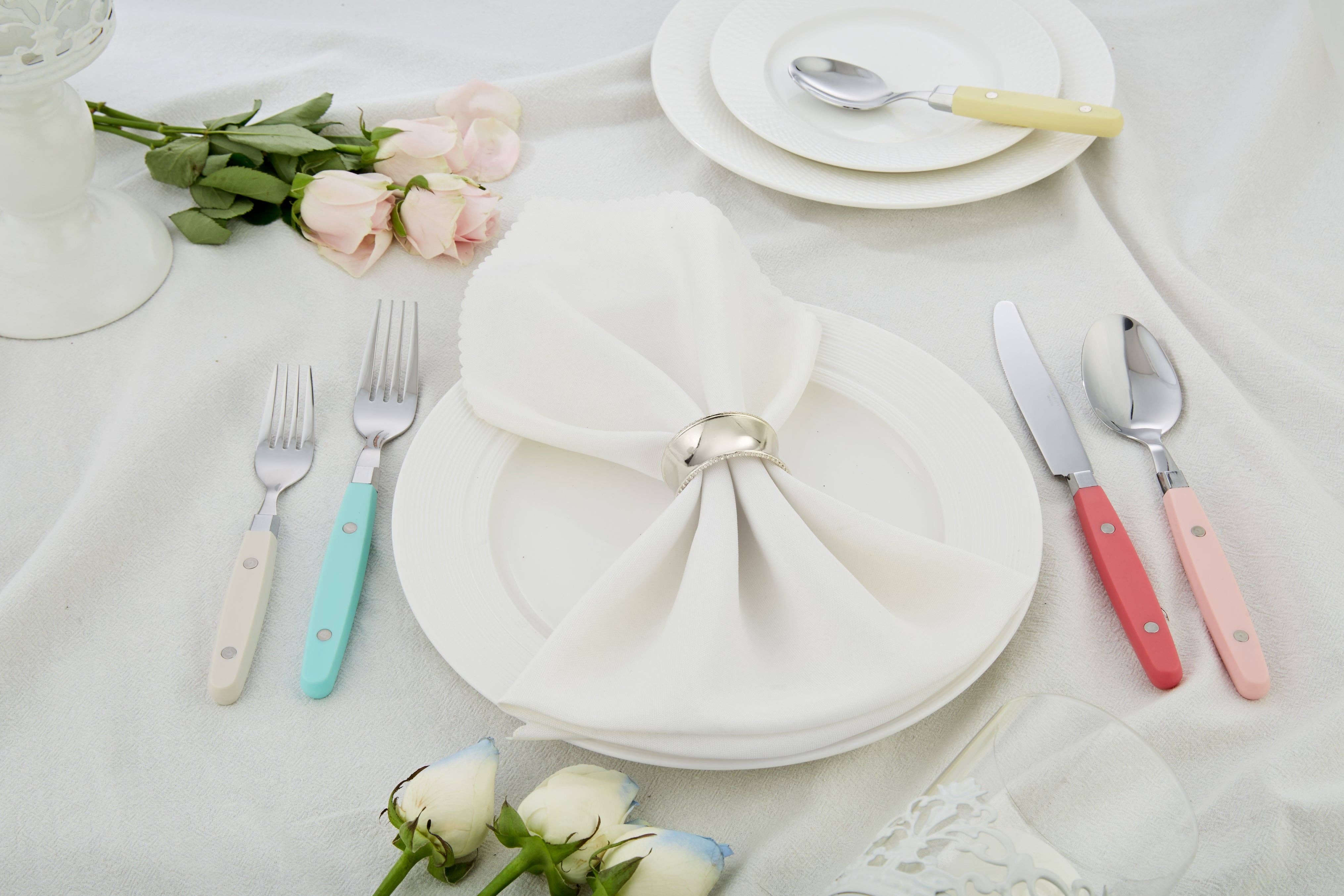 ANNOVA - Venta al por mayor Conjunto de cubiertos - Juego de Cubiertos Retro ANNOVA de 20 Piezas62