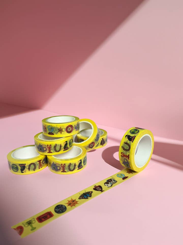 RUBANS ADHÉSIFS TRINKETS pour la vente par Nichola Irvine