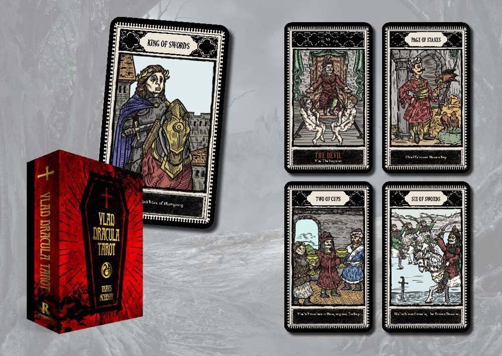Microcosm Publishing & Distribution - Wholesale Tarot Cards - Vlad Dracula Tarot3