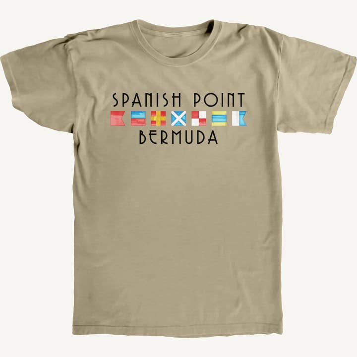 Camiseta Premium Spanish Point Flags por atacado de Salt Water Colours