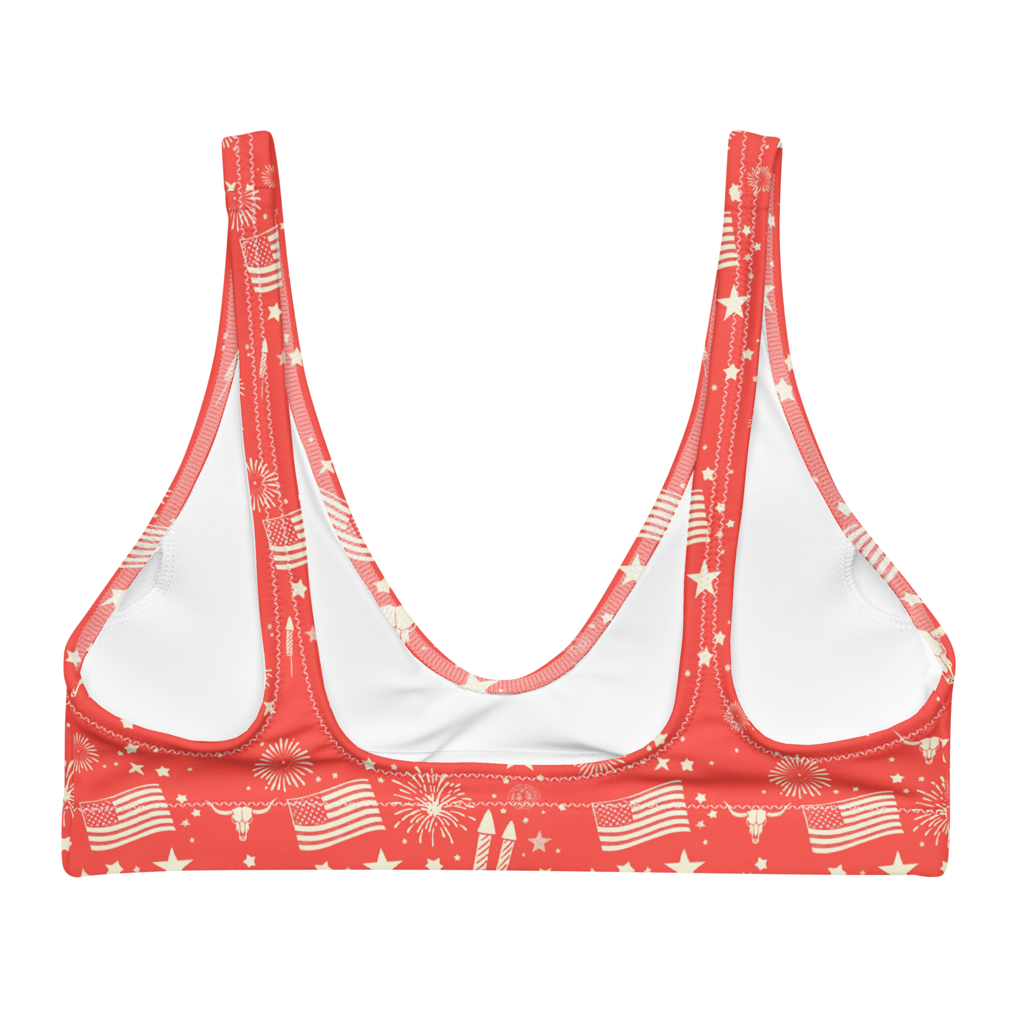 Texas Eclipse Outfitters – Großhandel Schwimmtop – Damen – Starry Steer: Ein amerikanisches Ikonen-Bikinioberteil mit hoher Taille1