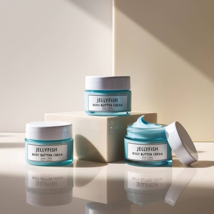 Beautique Goals - Wholesale Body Balm/Butter - Oceanic Jellyfish Body Butter Cream3