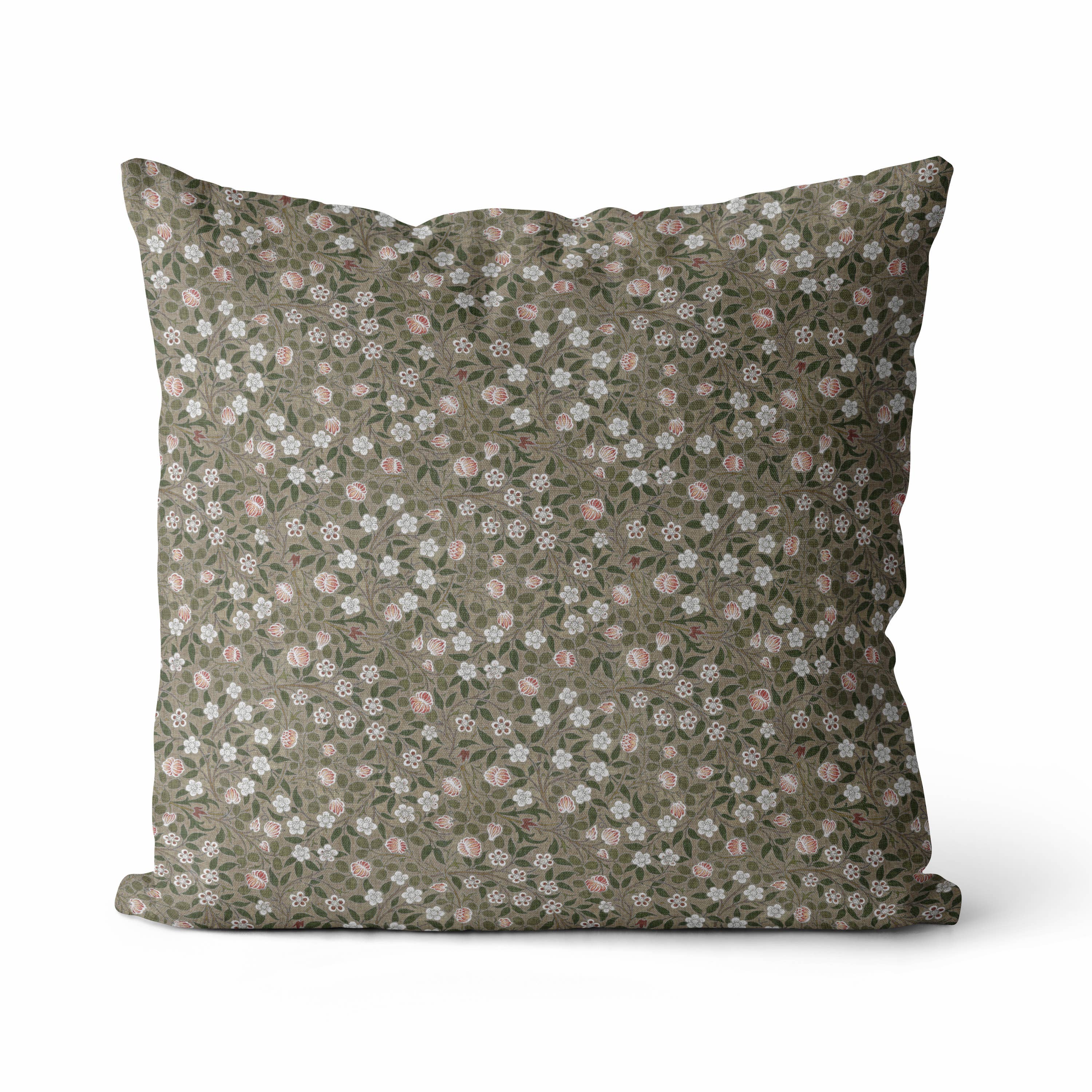 Wholesale Ivy Pillow Cover Green Vintage Floral Throw for your store