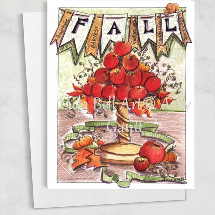 Lula Bell Cards and Gifts - Wholesale Everyday Greeting Card - Fall - Fall Greeting Card
