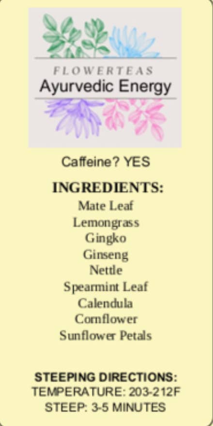 FlowerTeas – Engroshandel Løs te – Løsbladet te i løs vægt 1 lbs Kommerciel brygning Fødevareservice53