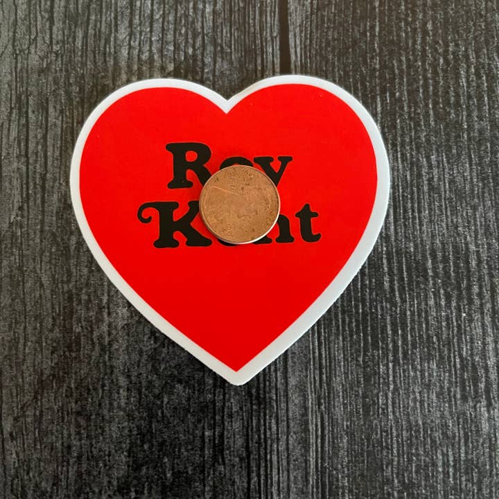 The Silver Spider – Großhandel Aufkleber – Roy Kent Red Heart Sticker zum Valentinstag1