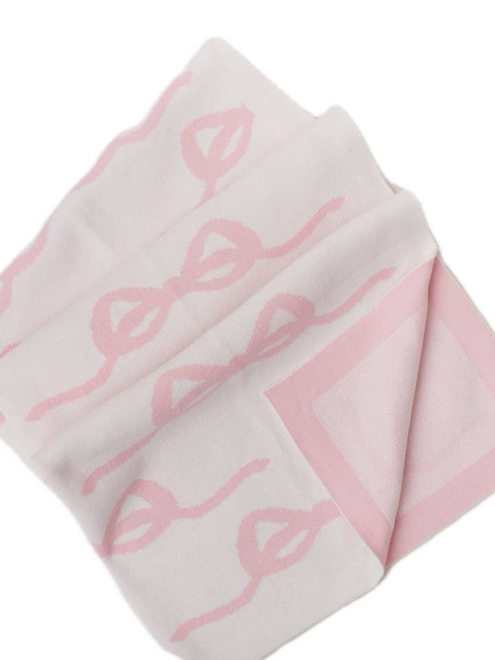 Over the Moon Gift - Wholesale Bedding Blanket - Kids & Baby - “The Perfect Bow” Baby Blanket