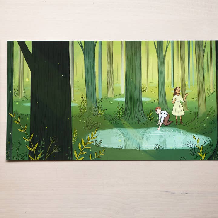 Emmeline Illustration - Wholesale Art Print - The Wood Between The Worlds illustrated print