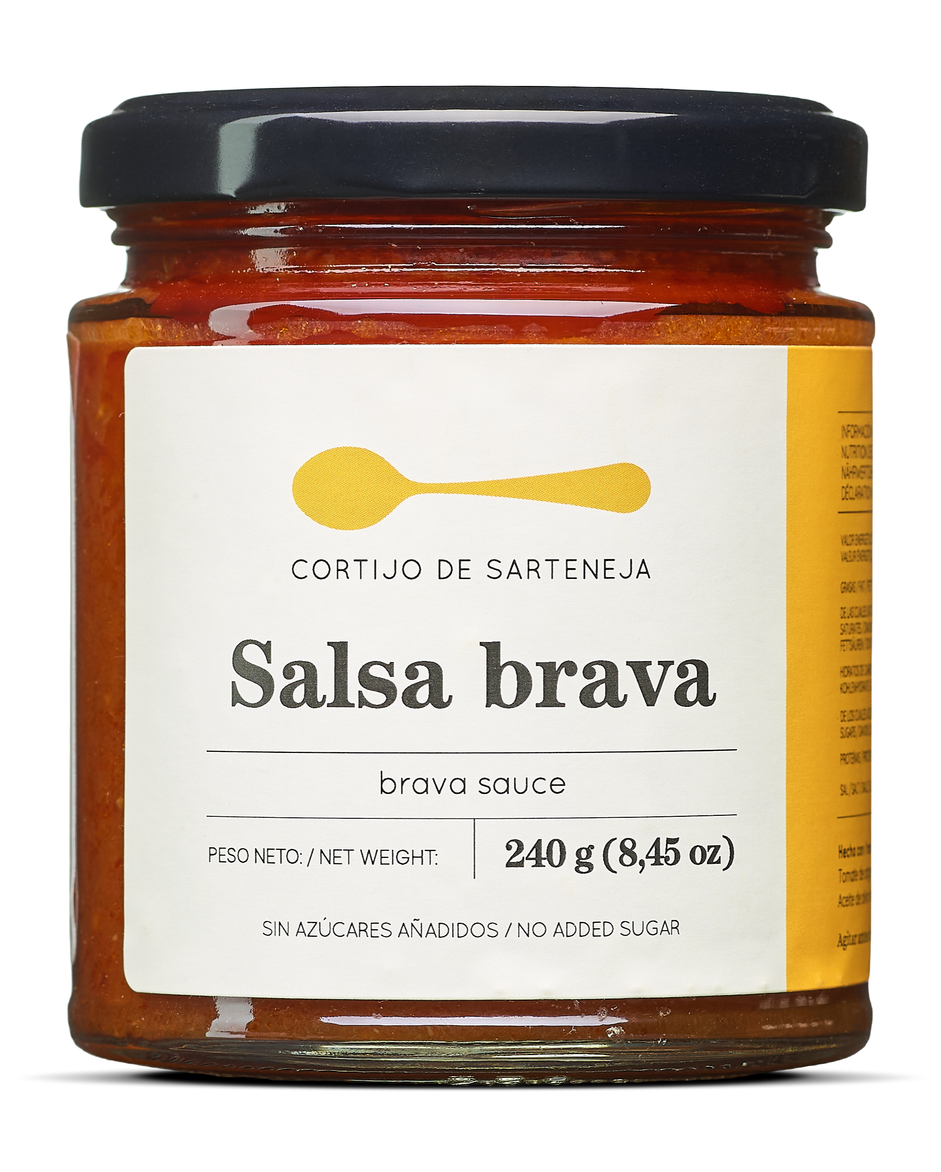 Cortijo de Sarteneja - Wholesale Salsa - Salsa Brava 240g1