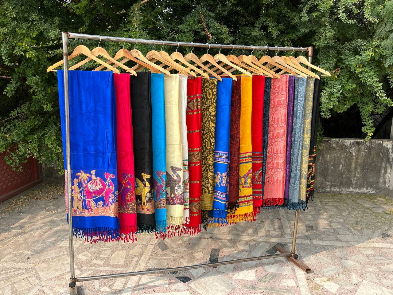 GYPSY STUDIO - Wholesale Wrap - Women's - 5 pcs Wool Shawls Handcrafted Woman's Wool Shawls 0