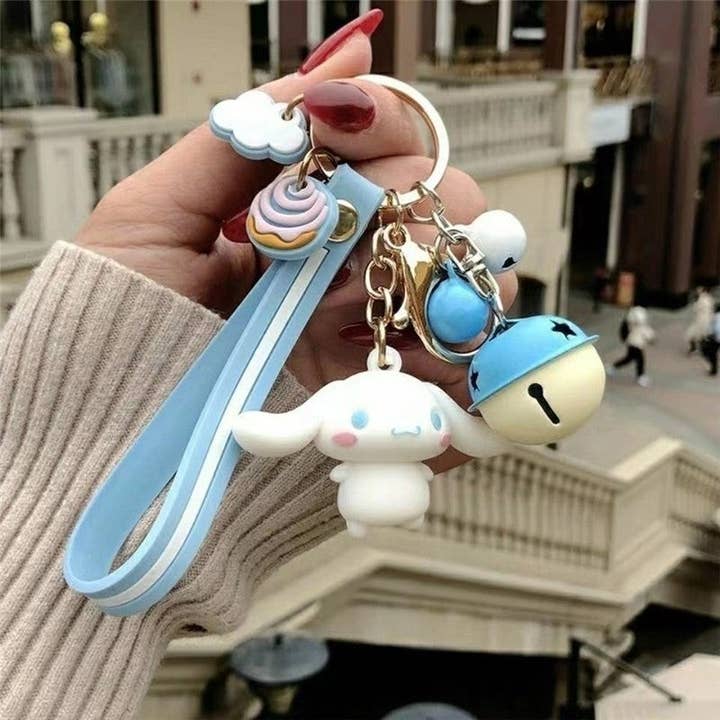 Plush Looks - Wholesale Keychain - Women's - Animal Bell Keychain Cartoon Charm1