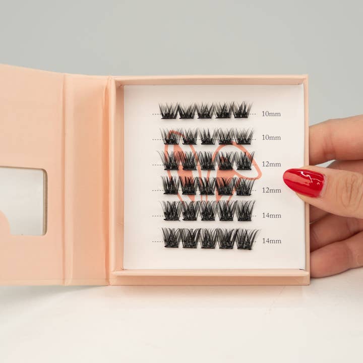 Pink Rabbit Cosmetics - Wholesale False/Fake Eyelashes - Handmade, Pre-Glued Lashes - Sugar Kissed