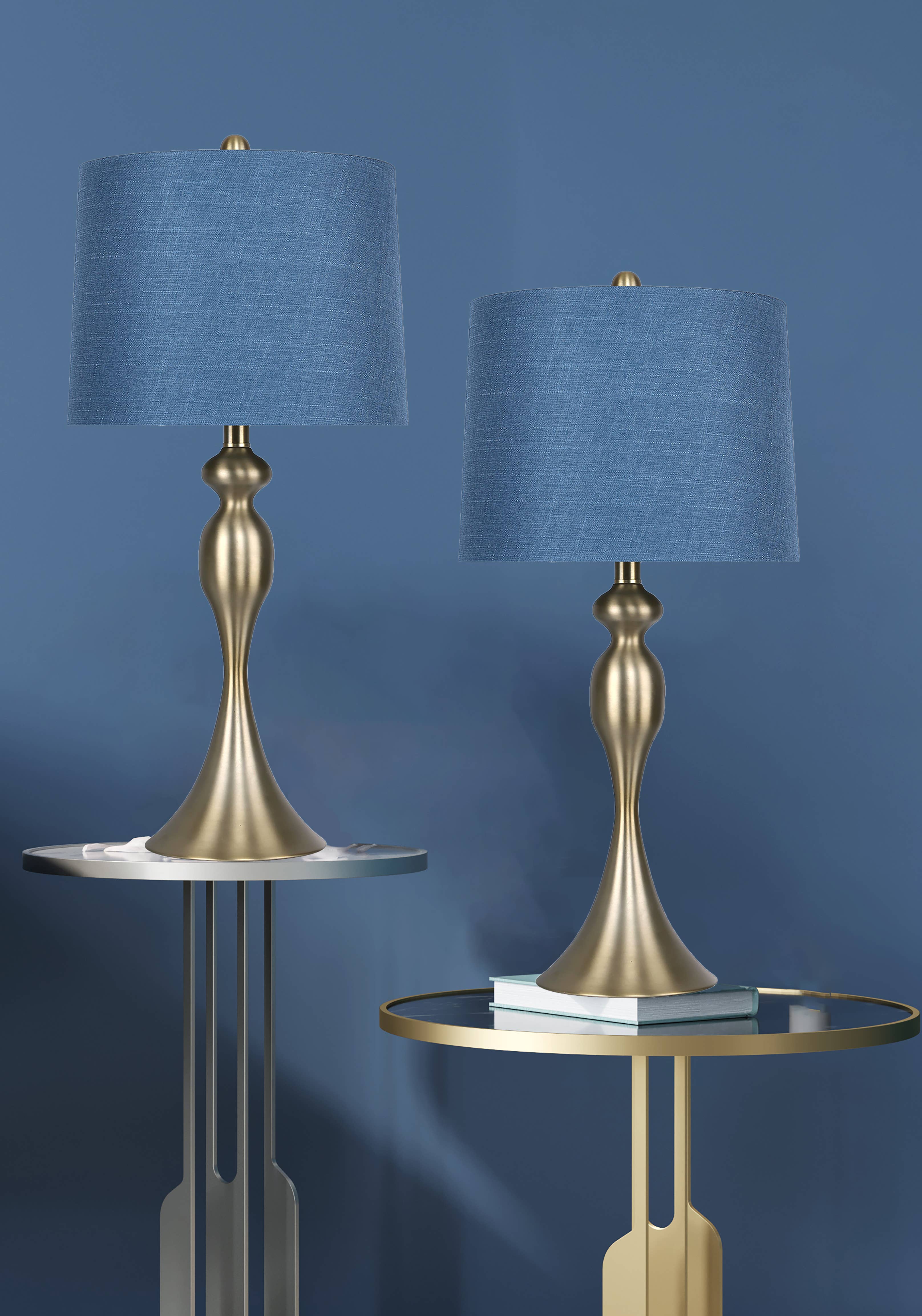 LumiSource and Grandview Gallery - Wholesale Accent/Desk Lamp - Ashland 27" Metal Table Lamps (Set of 2)45
