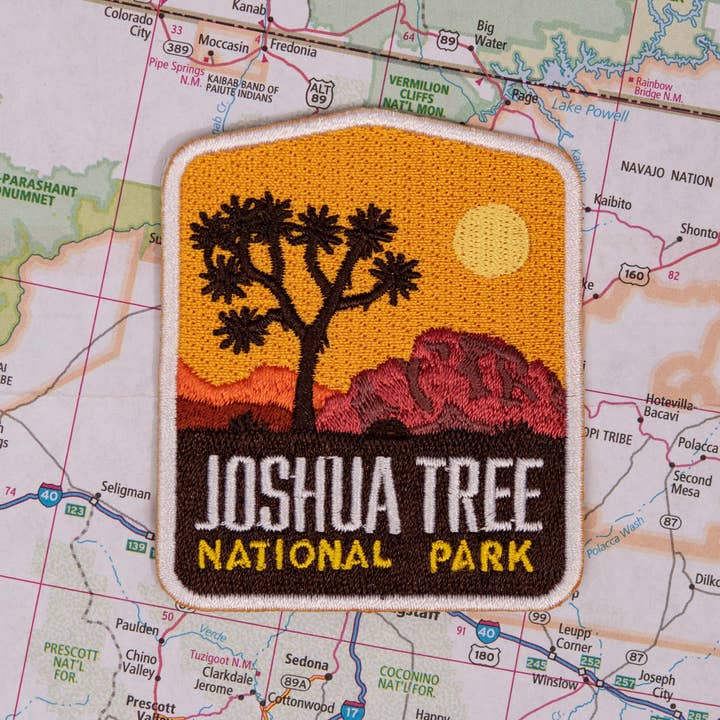 Vagabond Heart - Wholesale Patch - Joshua Tree National Park Iron-on Patch