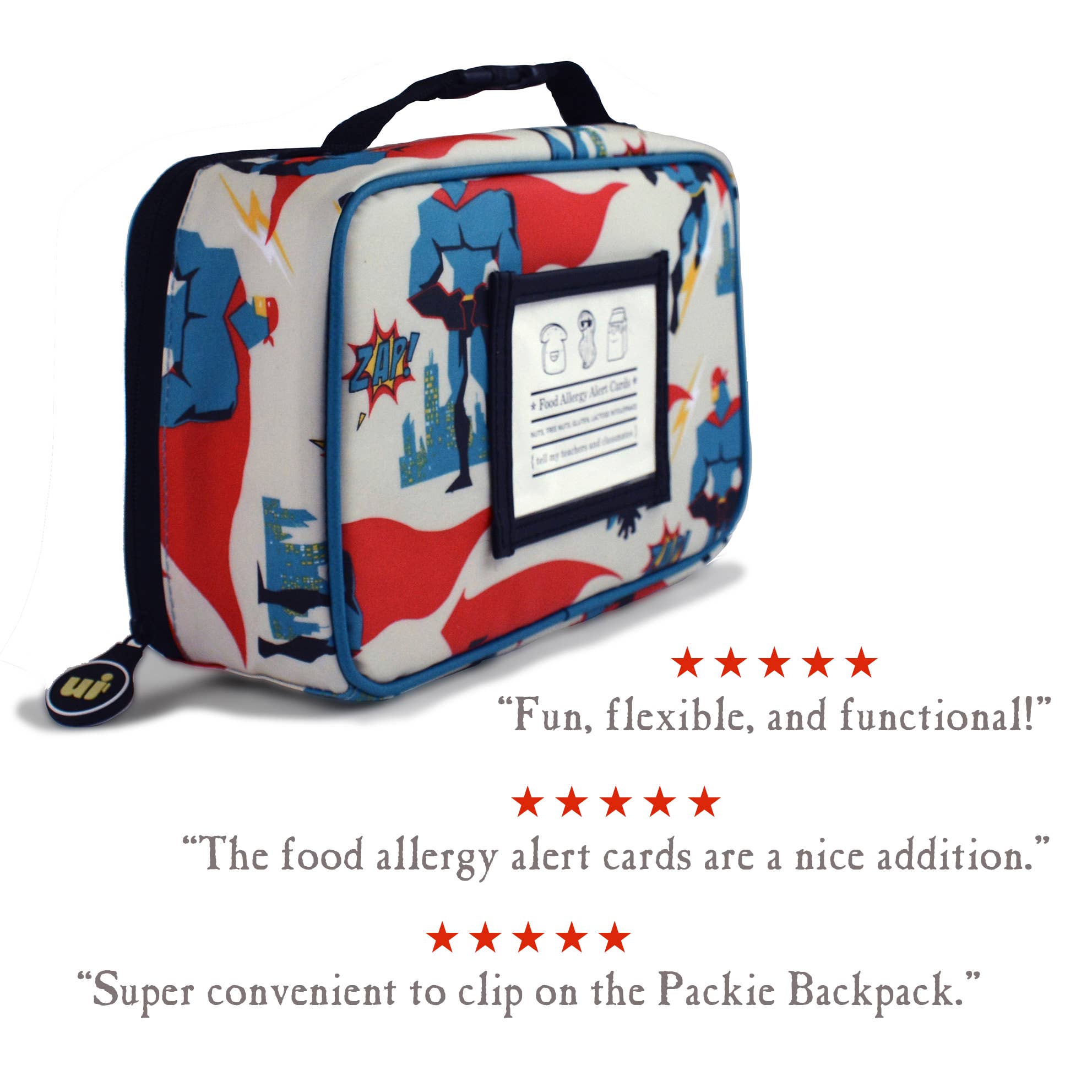 Urban Infant - Wholesale Lunch Bag/Box - Kids - Yummie Toddler Lunch Bag - Urban Dude2