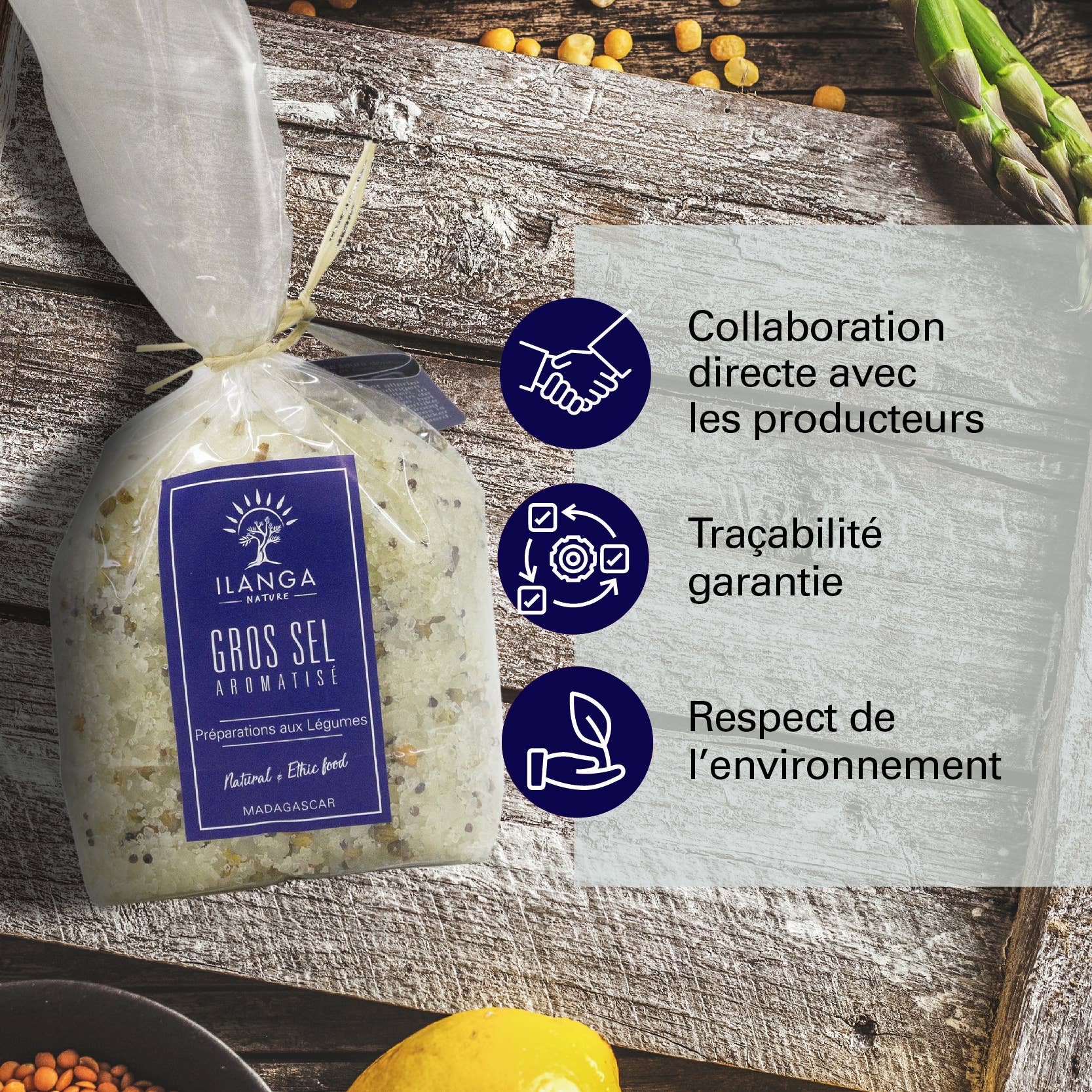 Ilanga Nature - Wholesale Salt - Coarser Vegetable Salt 500g6