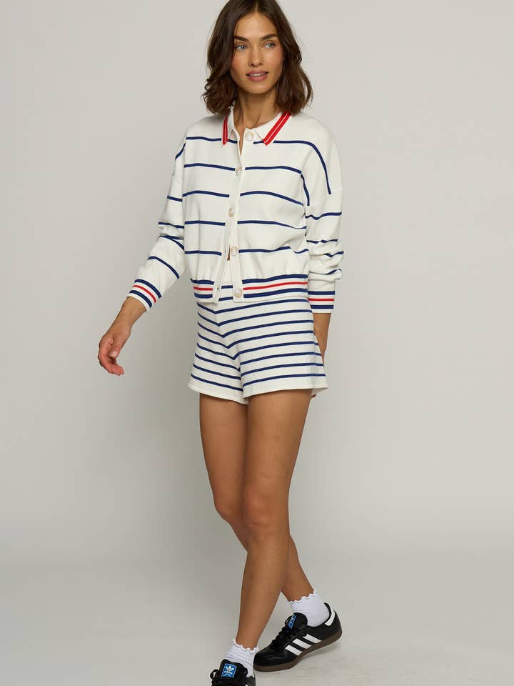 Nautical Stripe Polo for wholesale by Central Park West