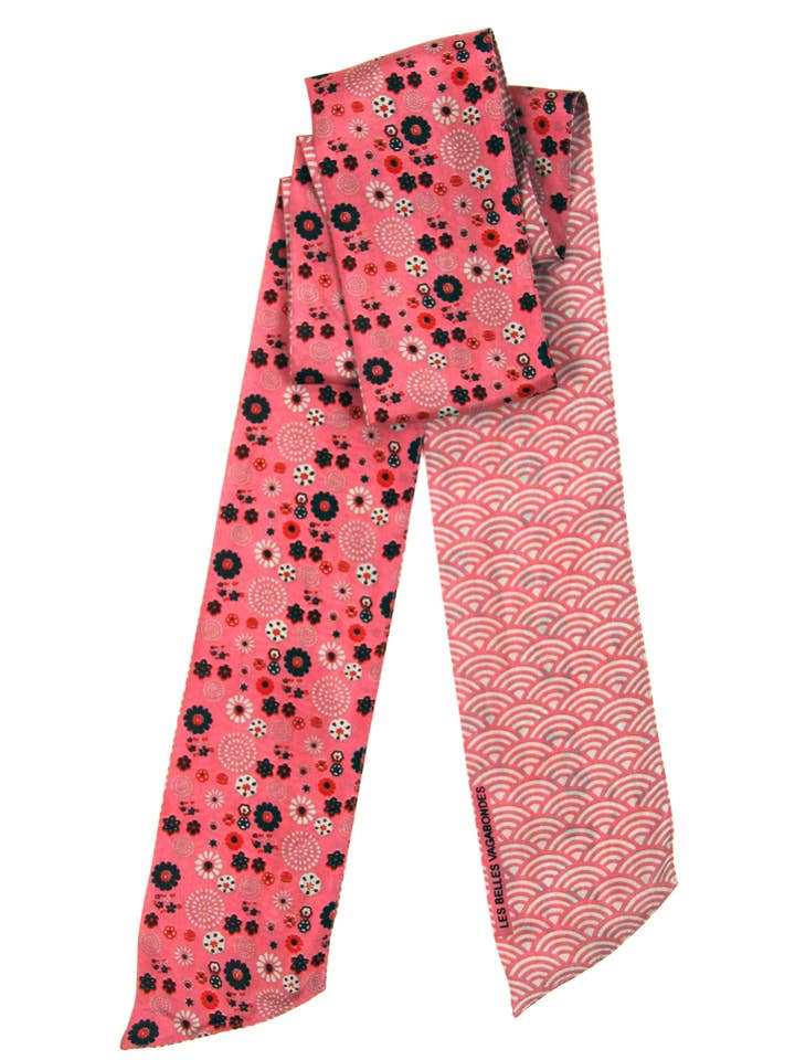 Faixa Akiko Rose por atacado de Les Belles Vagabondes