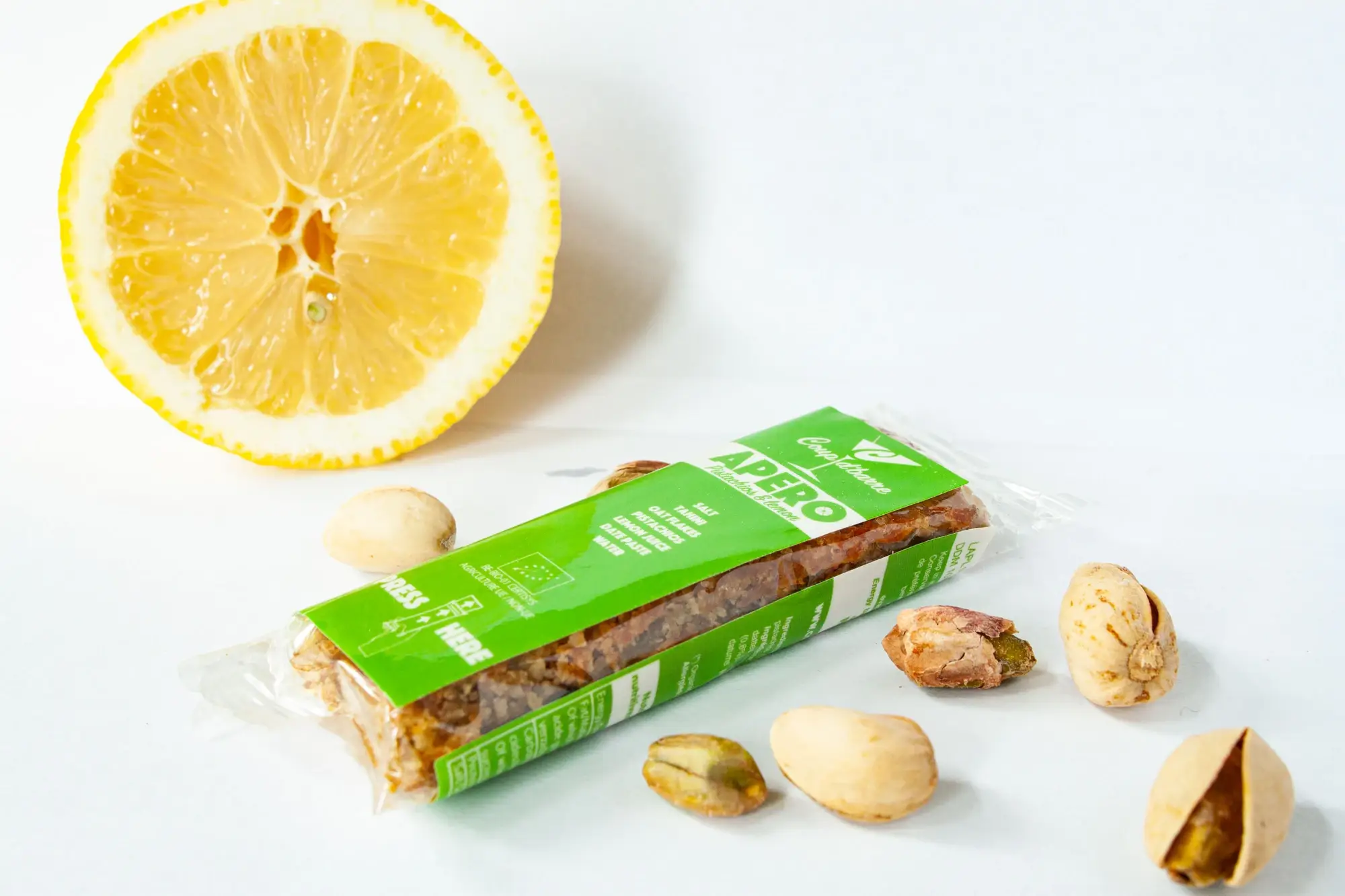 Coup d'barre - Vendita all'ingrosso Barrette - Aperitivo al pistacchio e limone0