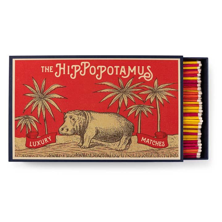 Hippopotamus | Giant - Allumettes de sécurité pour la vente par Archivist Gallery | Europe
