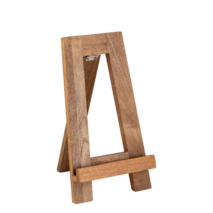 Light Natural Brown Large Wooden Easel Large for wholesale on Faire1