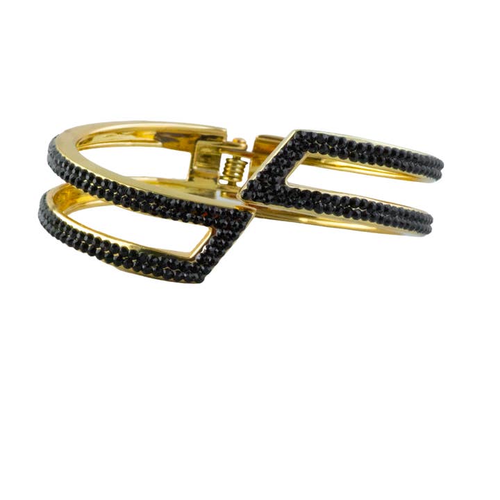 I'M WEARING NOTHING BRACELET (BLACK) for wholesale by CLAUDIA LOBAO