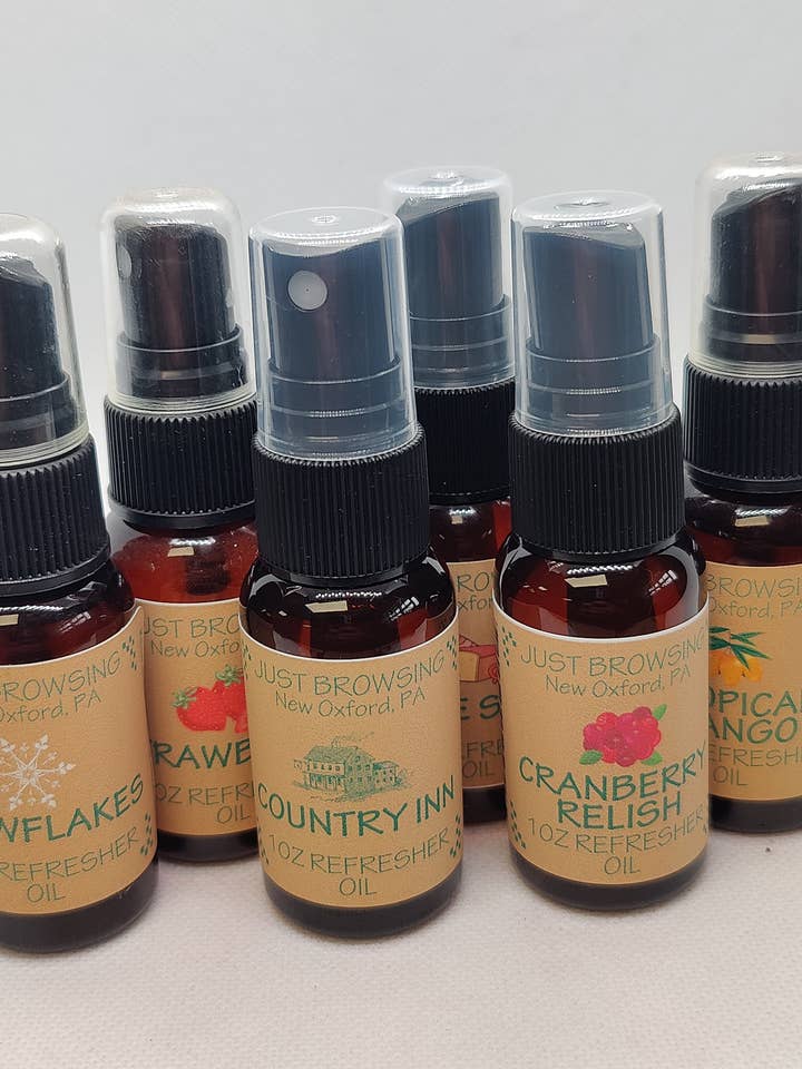 Just Browsing 1oz Refresher Oil for scented Potpourri. for wholesale by Just Browsing, LLC