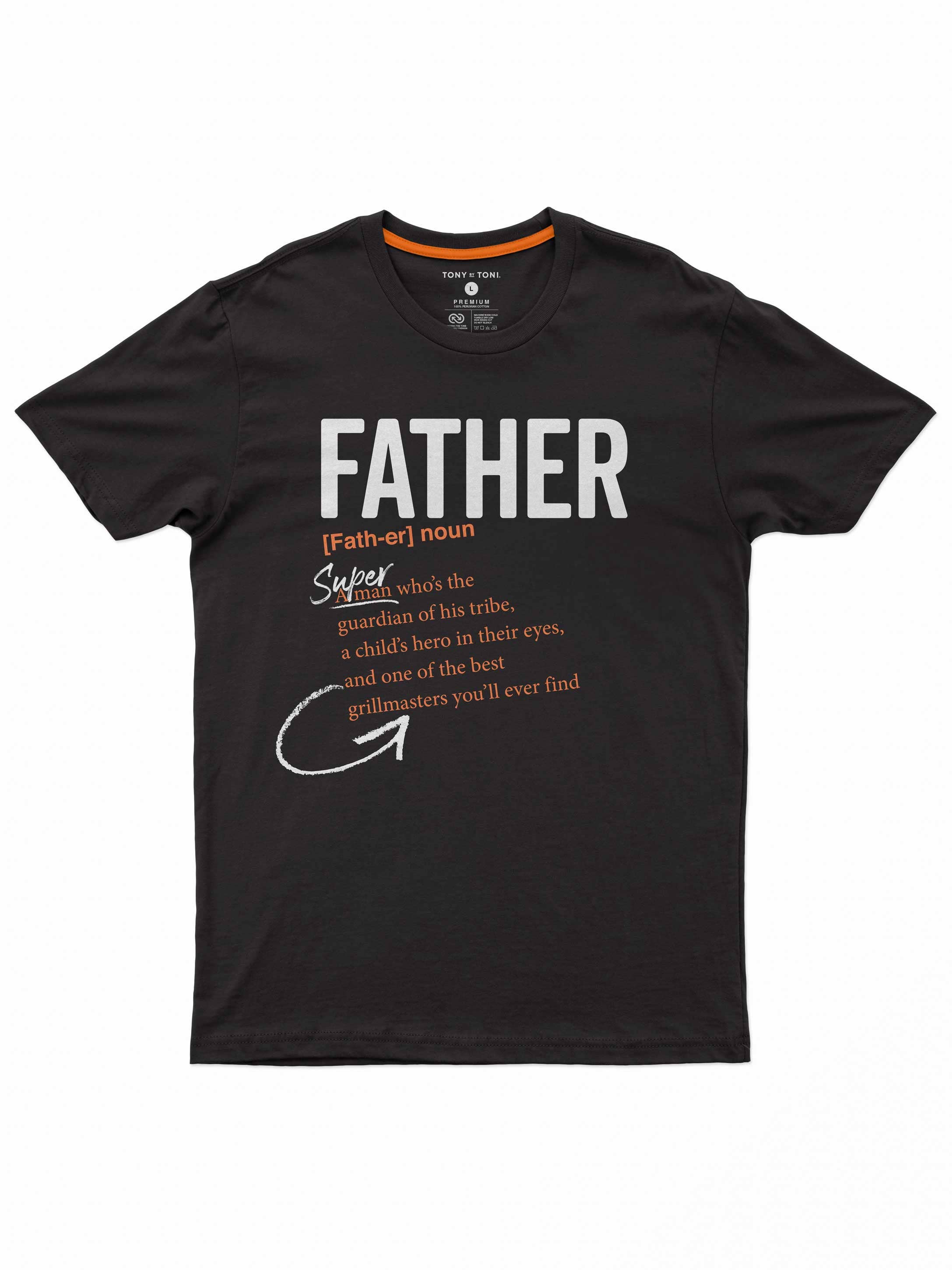 Tony by Toni - Wholesale Screen Printed T-Shirt - Men's - Father logo 2.0 matching family t-shirt1