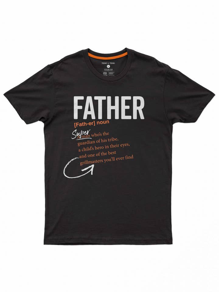Tony by Toni - Wholesale Screen Printed T-Shirt - Men's - Father logo 2.0 matching family t-shirt1