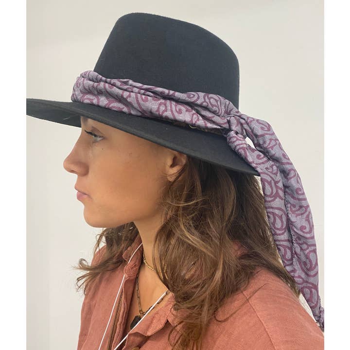 Seeds - Wholesale Fashion headband – women's - Silk Headband | Recycled Silk Sarees Made in India Unique5