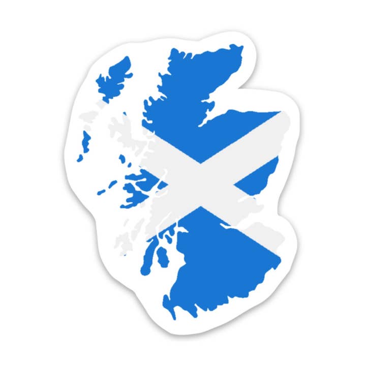 Scotland 3x3in. Vinyl Sticker for your Laptop, Water Bottle or Bullet Journal for wholesale by Sagie May Design Co