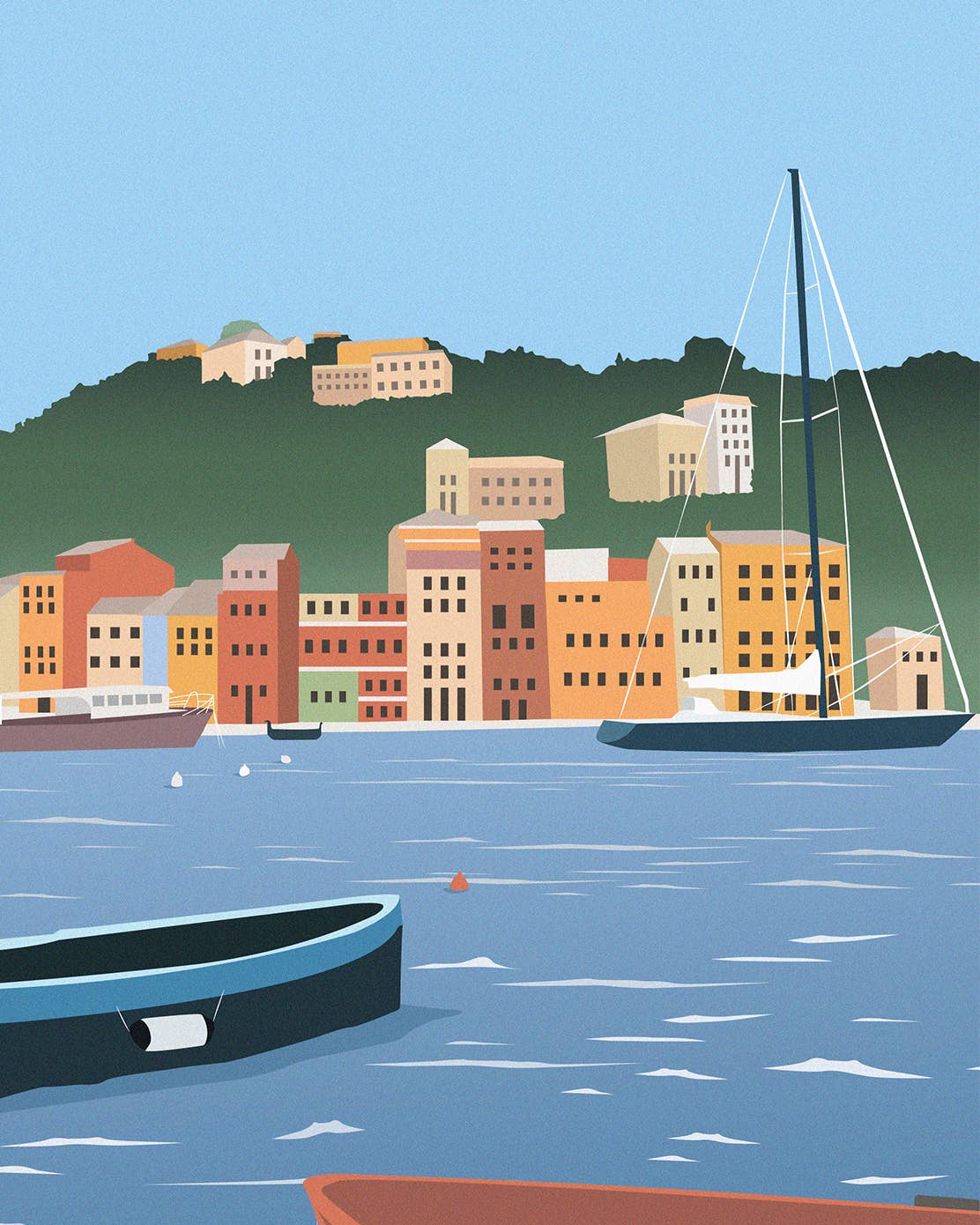 clotilde cugniere créations – wholesale Poster – Portofino2