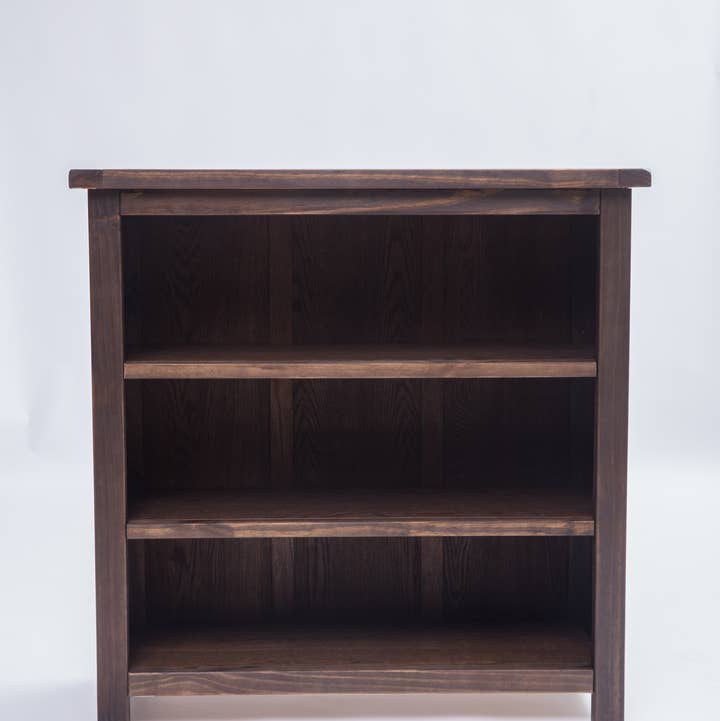 Greener Valley Trading - Vente Bibliothèques - Étagère basse en bois massif Arise-Sun16