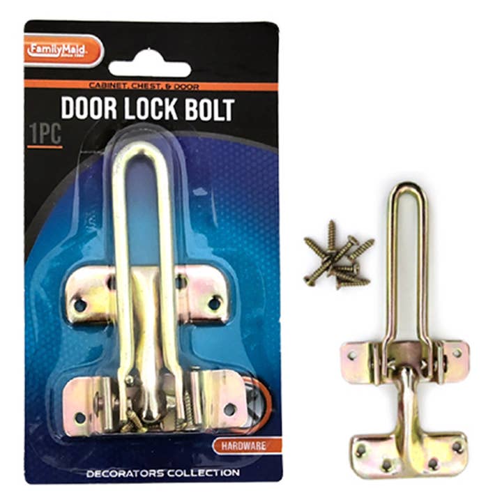 Deluxe Import Trading - Wholesale Door stop - Security Door Bolt Lock