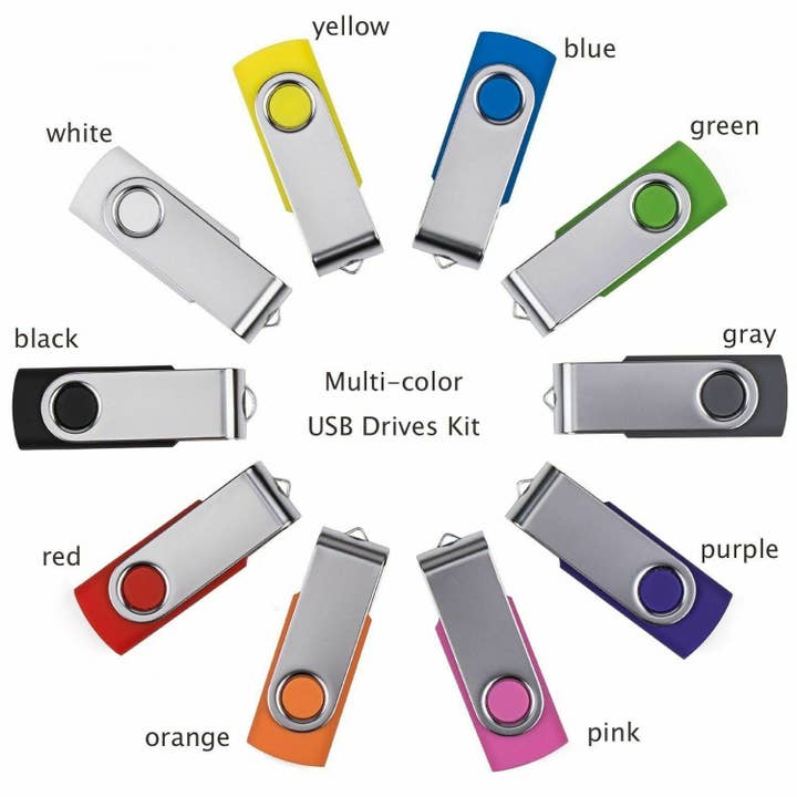 digsell - Wholesale Small/Handheld Appliance - 50PCS 2GB Swivel USB Flash Drive, Gifts for Customers1