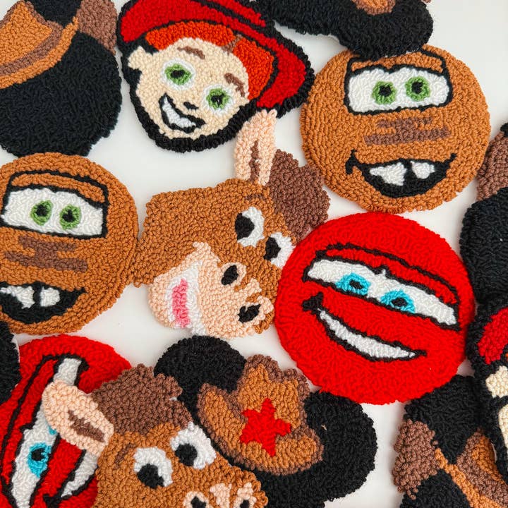 goldenstars - Wholesale Coasters - mouse house mug rugs26