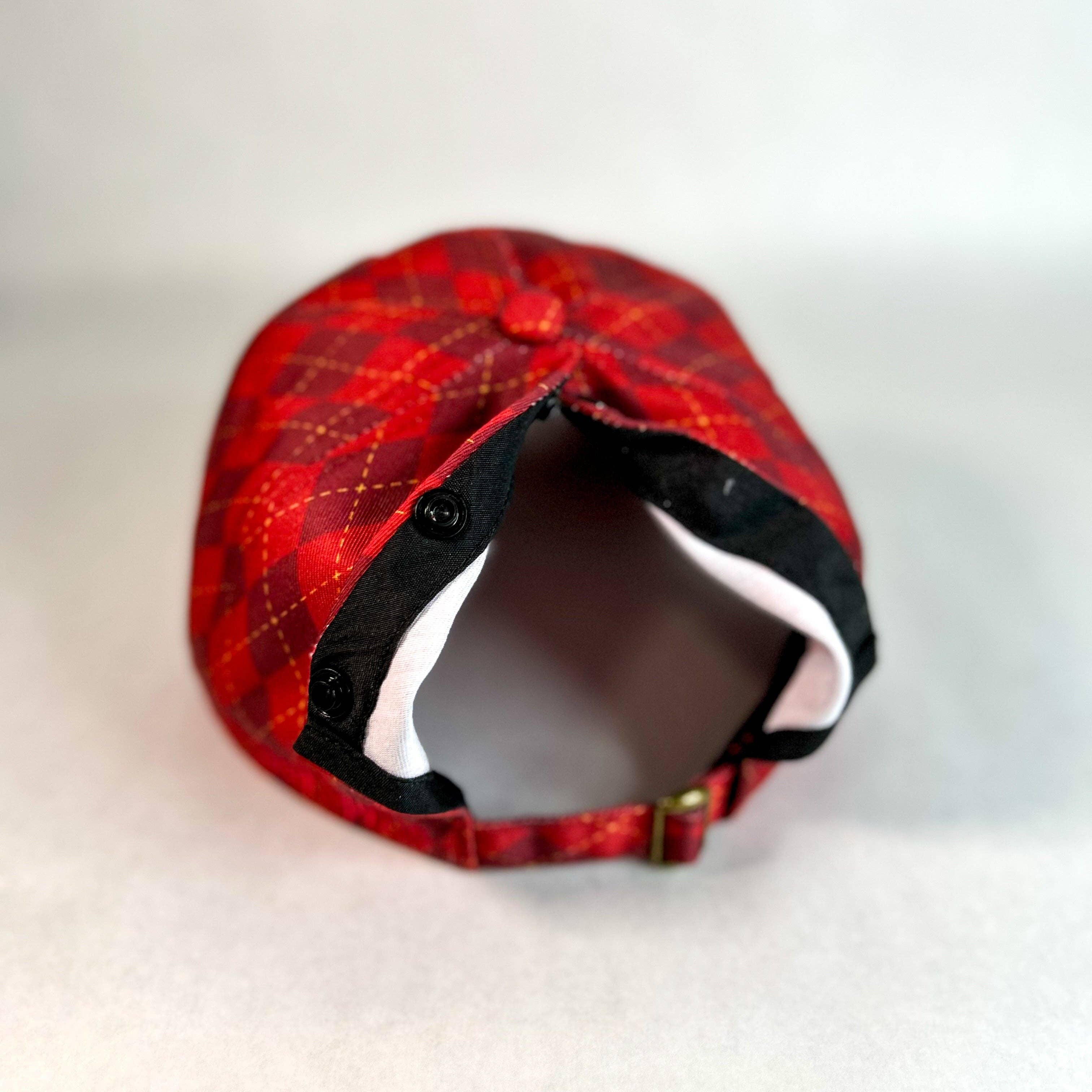 Red Sprite Hats - Wholesale Baseball Cap - Women's - Magical Baseball Caps + Detachable Bows, Hidden Ponytail Hat26