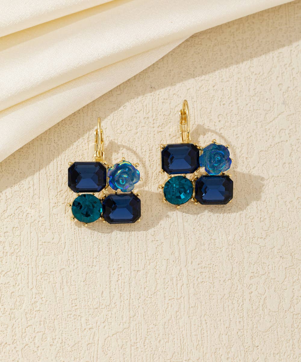 Blossom bijoux - Vendita all'ingrosso Orecchini pendenti - Orecchini pendenti a mosaico – 26AHBOL0485