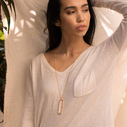 Fortune & Frame - Wholesale Locket Necklace - Classic Fortune Locket - Gold4