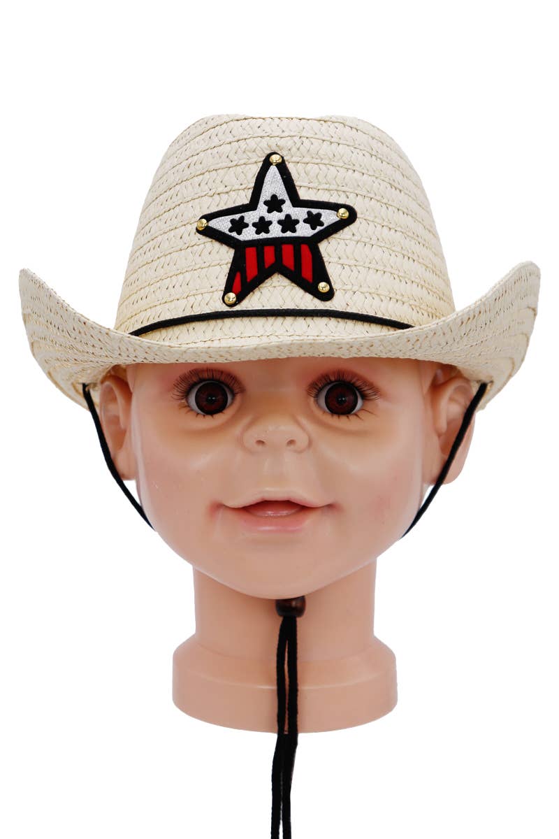 Cap Zone - Wholesale Cowboy Hat - Kids - Kids Western Star Paper Straw Cowboy Hat11