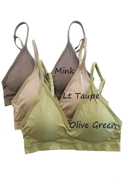 Vanilla Monkey - Venta al por mayor Brallete - Mujer - Bralette básico sin costuras talla plus9