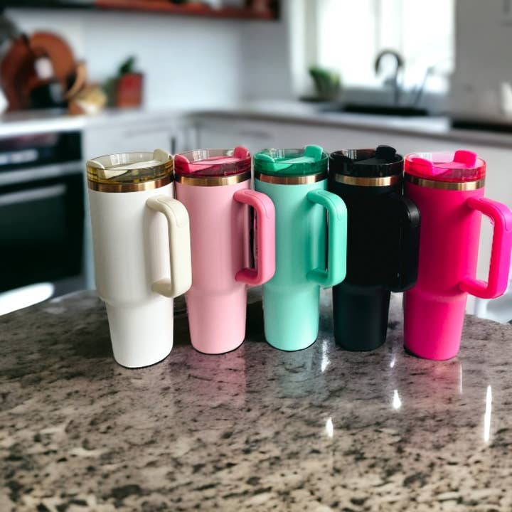 Scenic Trends - Wholesale Insulated Mug/Tumbler - 40oz COPPER Accent Tumblers4