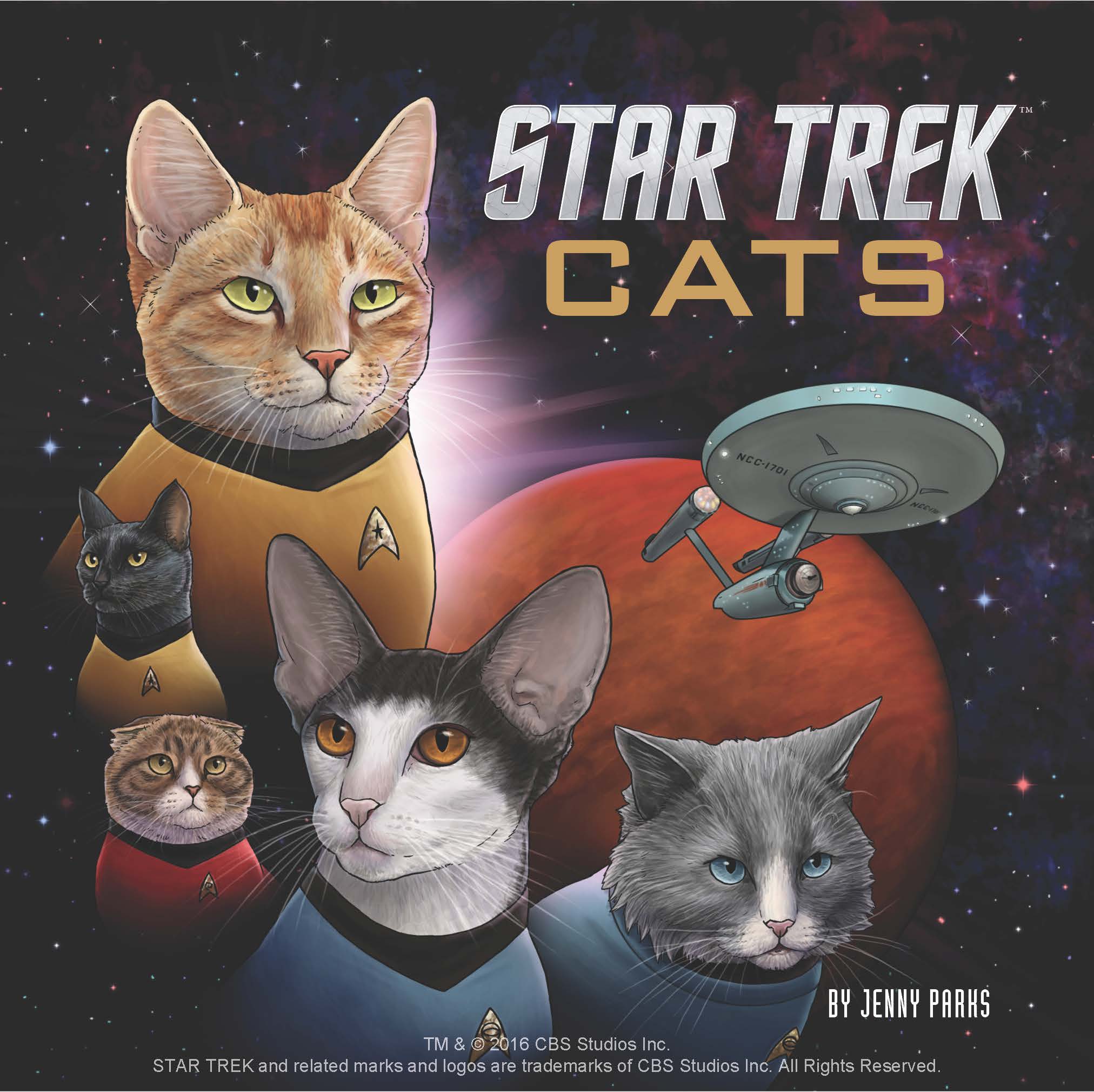 Chronicle Books - Wholesale Early Reader Book (6-8) - Star Trek Cats1