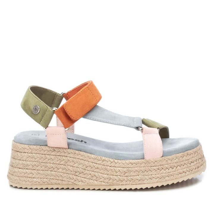 Casual sandal til kvinder blå Refresh-170849 for engroshandel hos BeShoes Distribuição