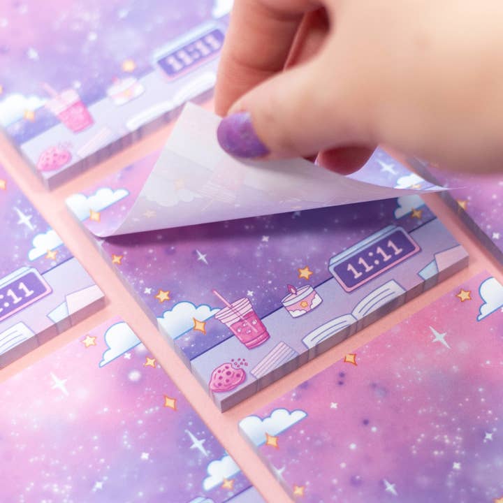 Unicorn Eclipse - Wholesale Sticky Notes - Study Night Sticky Notes